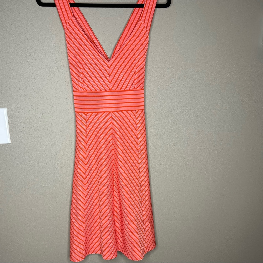 Adrianna Papell Dress in Orange Paradise